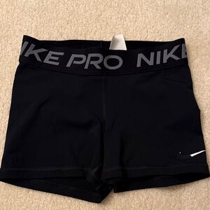 Nike Pro Women's Athletic Black Shorts